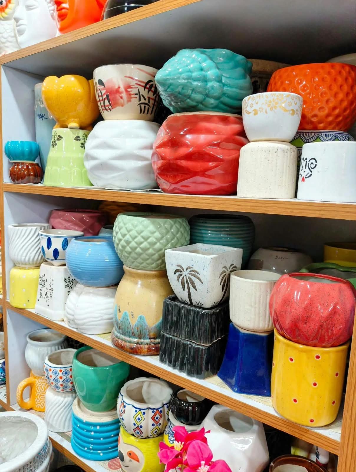 Ceramic variety pot